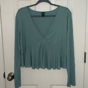 Long Sleeved, Cropped Top